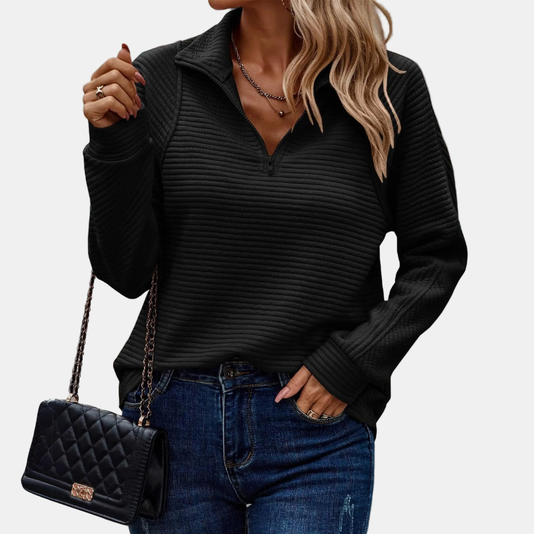 Irish | Half-Zip Detailed Pullover